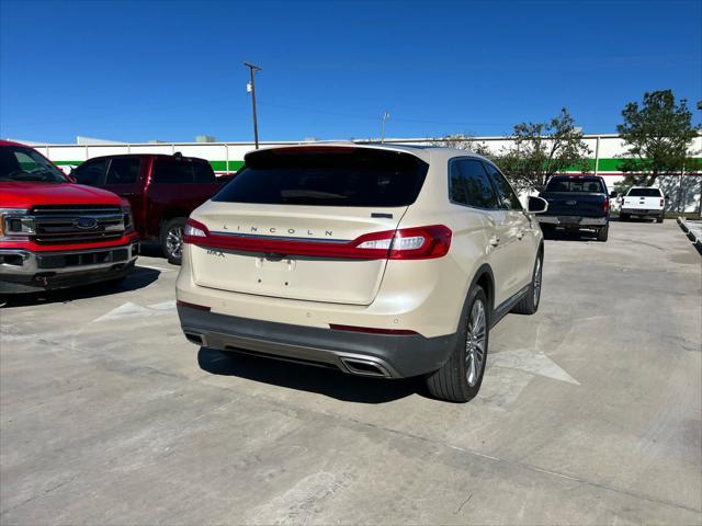 2018 lincoln mkx reserve