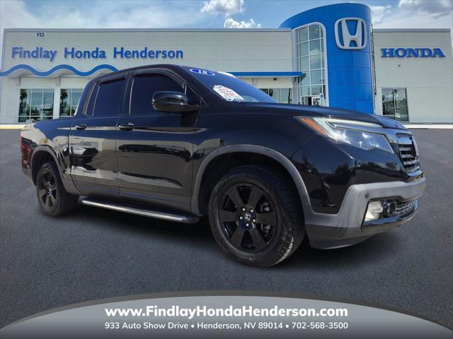 2018 honda ridgeline black