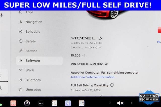 2021 tesla model 3 long range