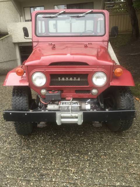 1977 toyota land cruiser 4x4 truck fj fj45 land cruiser