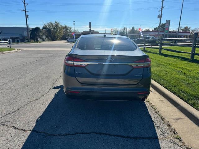 2018 ford fusion hybrid se