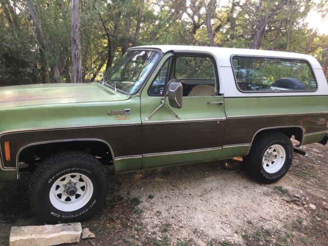 1975 gmc jimmy original rare survivor barn find one of a kind