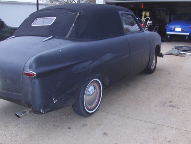 1950 ford 2 dr sedan with faux carson top