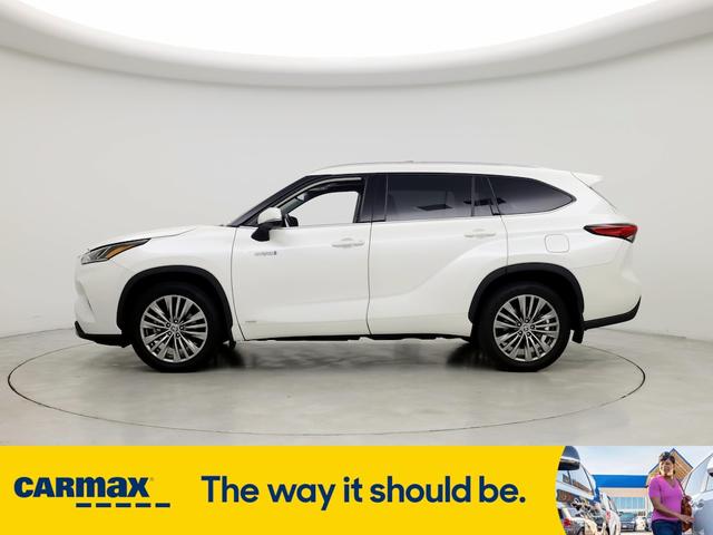 2021 toyota highlander hybrid platinum