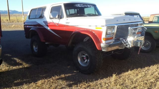 1978 ford bronco ranger xlt trailer special