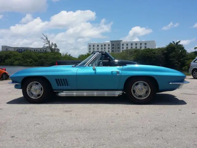 1967 corvette 427/435hp convertible roadster l71
