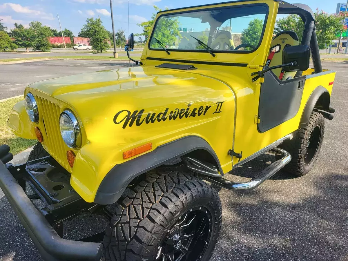 1979 jeep cj-7 wagon yellow 4x4