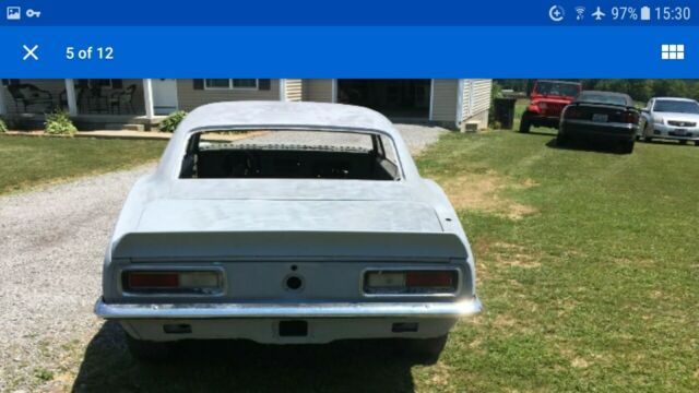 revised. 1967 chevrolet camaro coupe black rwd
