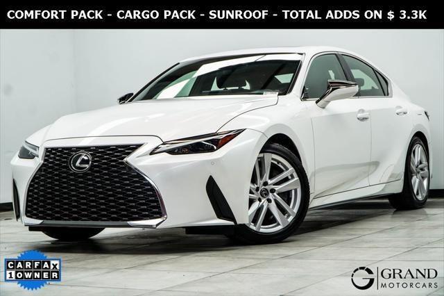 2021 lexus is 300 base