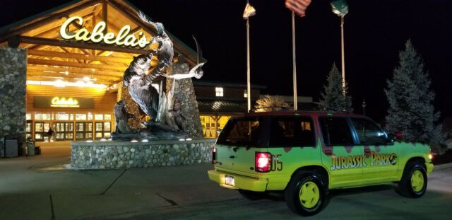 jurassic park tour vehicle replica, 78k original miles!, 4x4, head turner