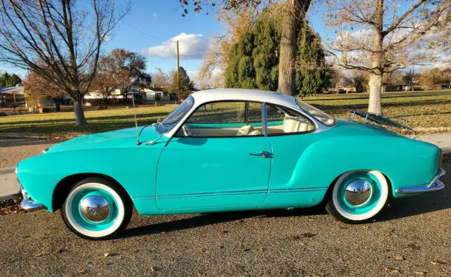 1960 volkswagen karmann ghia fully restored "matching numbers"