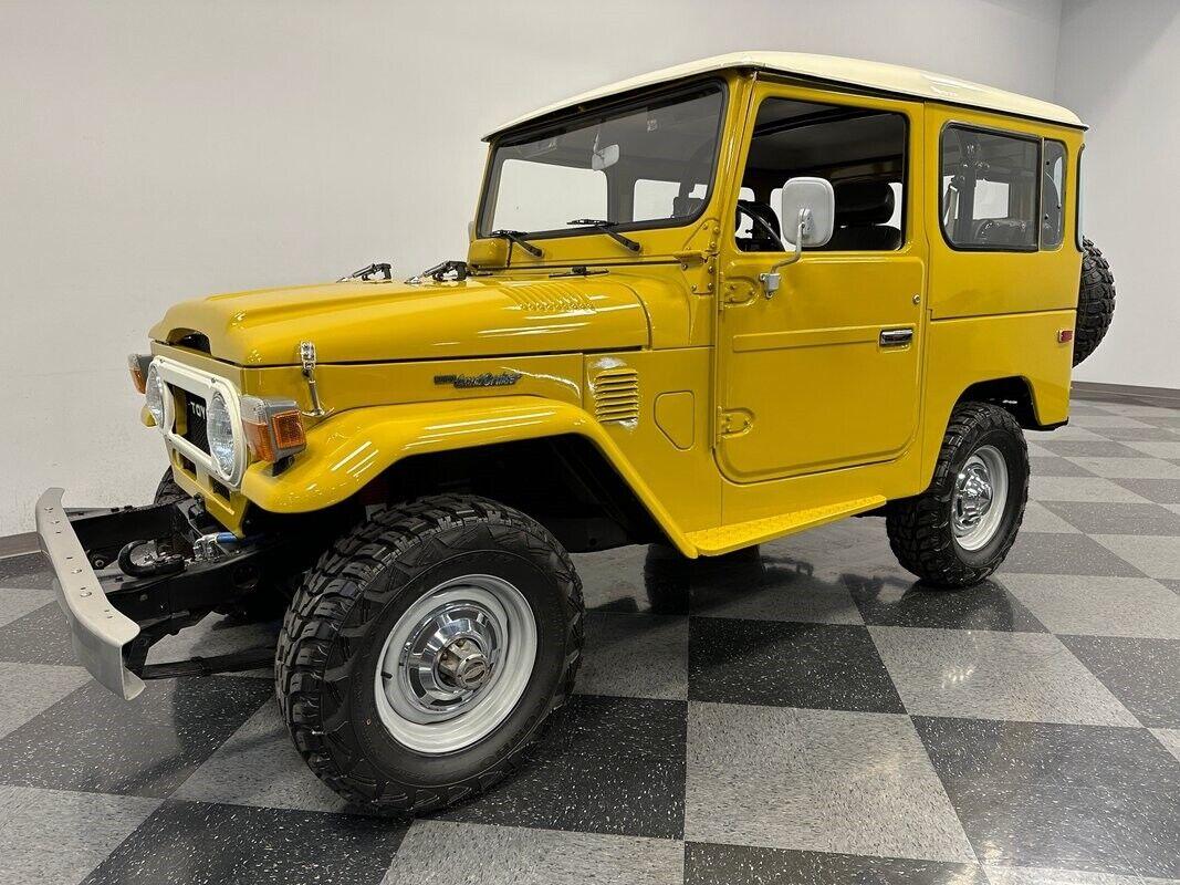 1978 toyota land cruiser fj40 old school adventurer 4018 miles