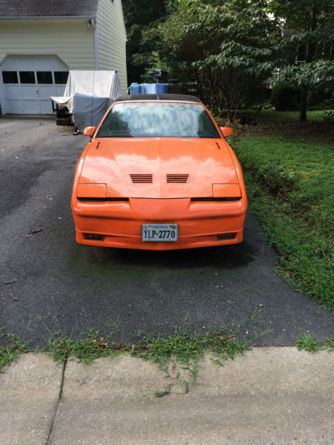 1985 pontiac firebird trans am coupe 2-door t-top