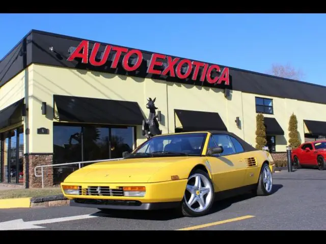 t 3.4 l v8 5 speed manual ferrari giallo fly