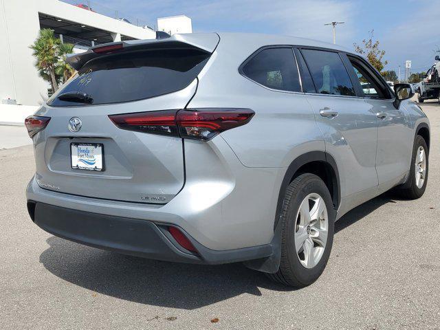2024 toyota highlander le