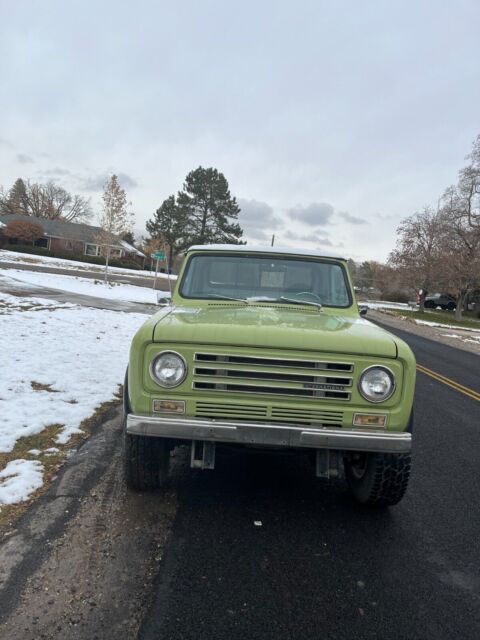 1978 international harvester scout terra truck with 345 v8 removable hard top
