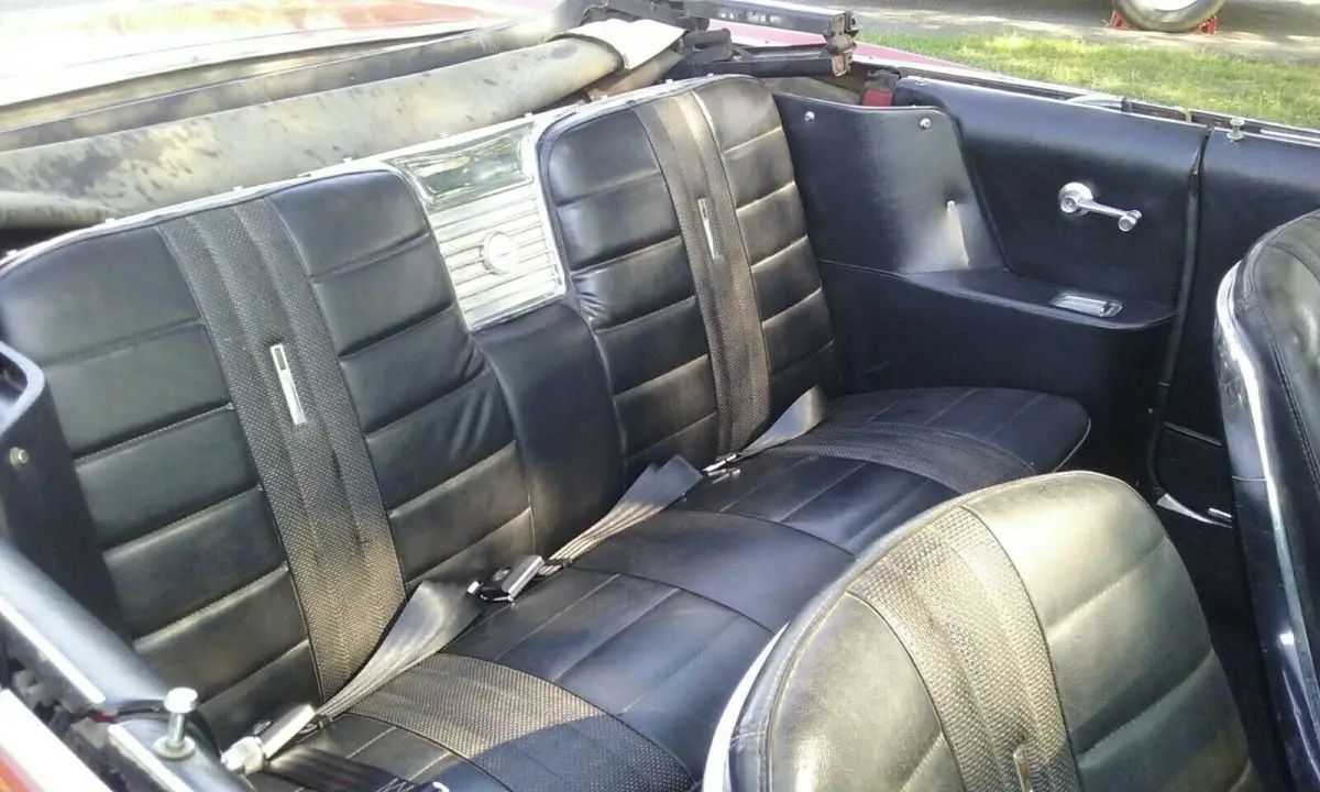 1966 ford galaxie 7-litre (vin=63q) convertible 4 speed - rare rare!!!!