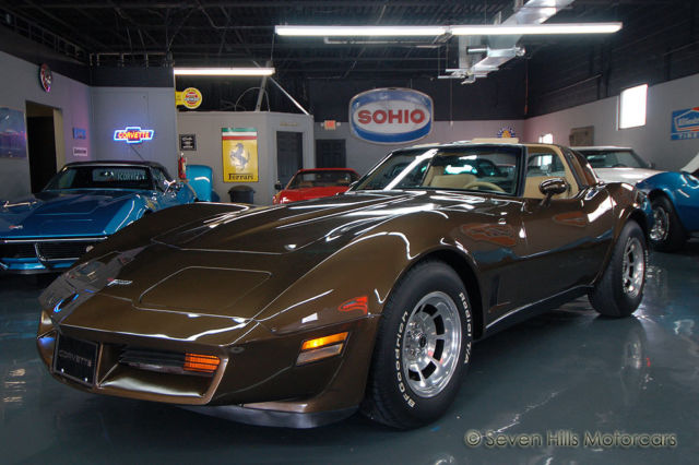 very low miles, rare color, excellent condition, loaded, an exceptional corvette