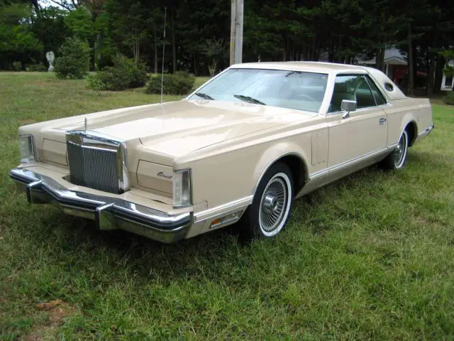 1978 lincoln continental mark v cartier edition