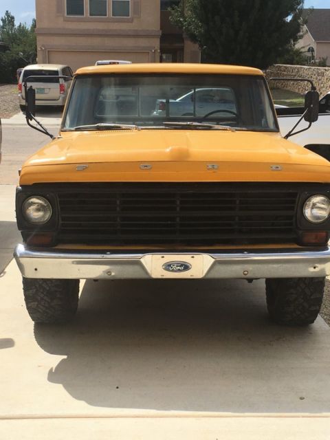 1969 ford truck, f250, camper special