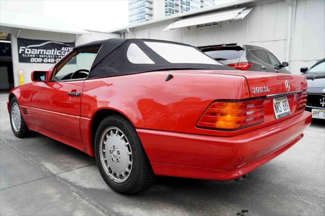 1991 mercedes-benz sl-class 2dr convertible 300sl auto