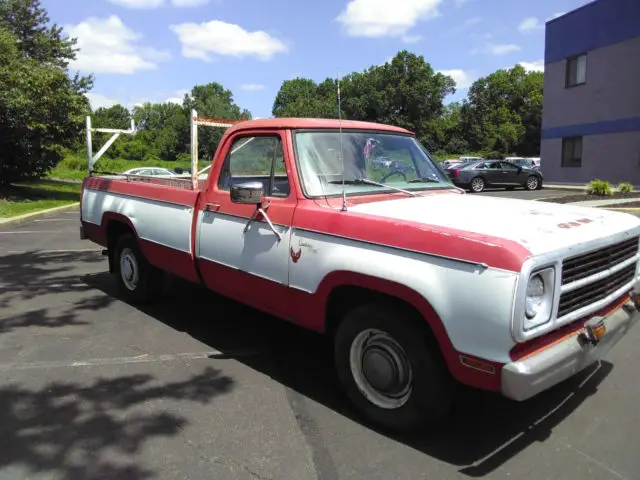 1980 dodge d200 v8 ladder racks 2wd runs strong 5.2l v8