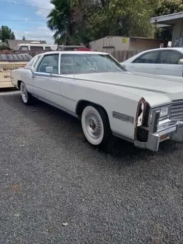 1978 cadillac biarritz coupe white rwd automatic unspecified