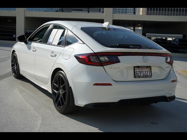 2022 honda civic sport