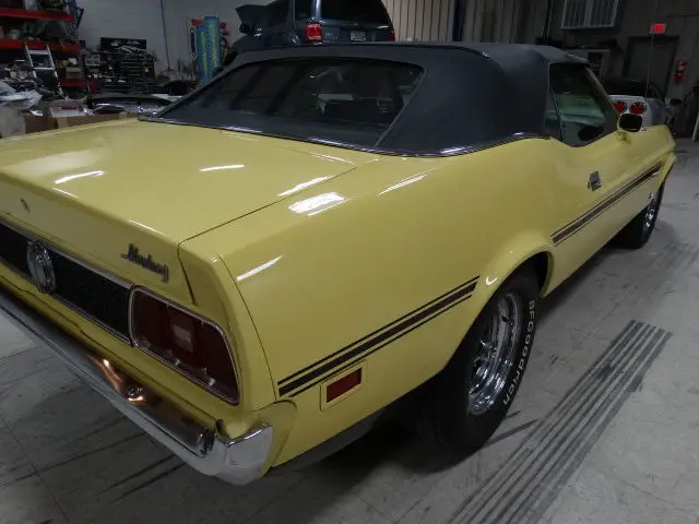 1973 mustang convertible cobra jet q code