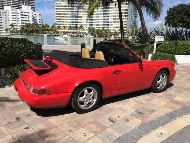 1990 porsche 911 carrera 2 cabriolet