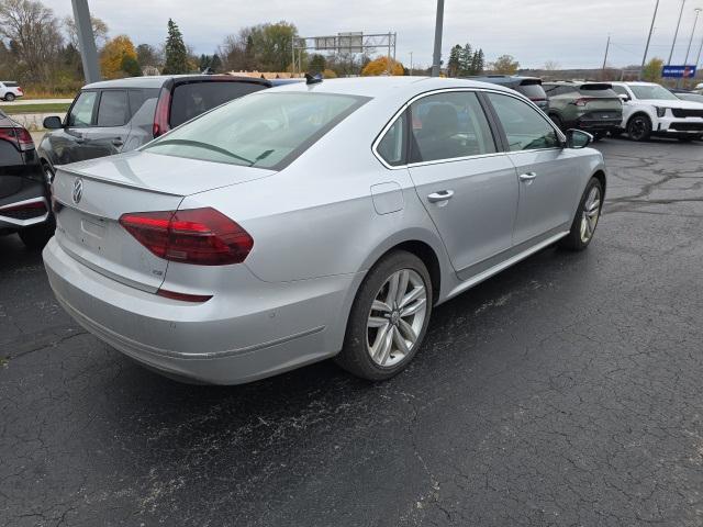 2017 volkswagen passat 1.8t sel premium