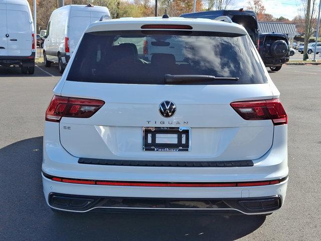 2023 volkswagen tiguan 2.0t se r-line black