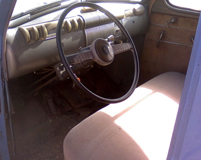no reserve - nice original 1940 nash lafayette 4 door trunkback w/suicide doors