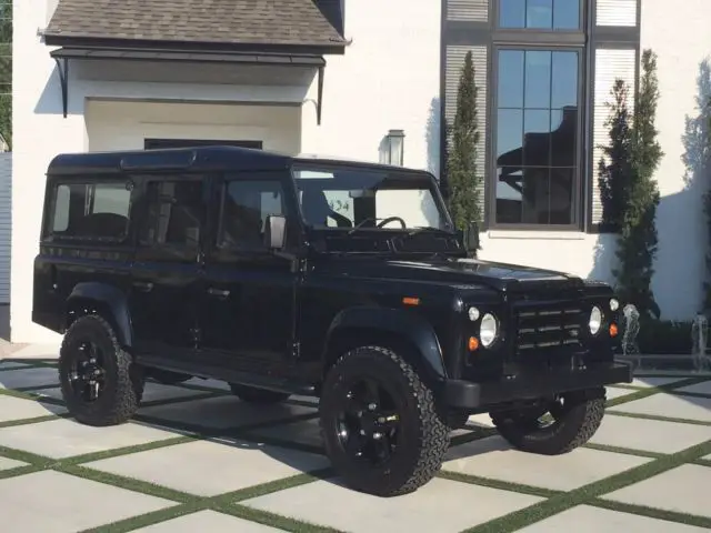 1986 land rover defender 110 fully restored, extremely rare left hand drive!