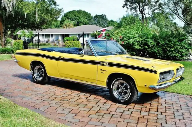 1968 plymouth barracuda convertible restored simply stunning straight