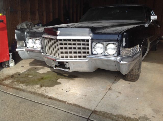 ebay motors 1970 cadillac coupe deville barn find