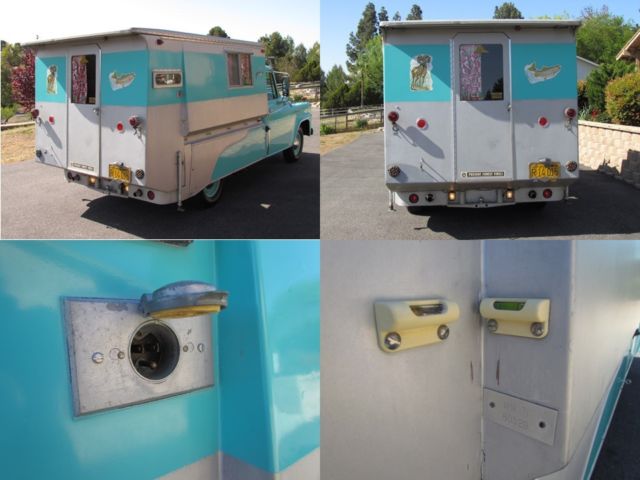 rare 1960 international harvester b110 series camper