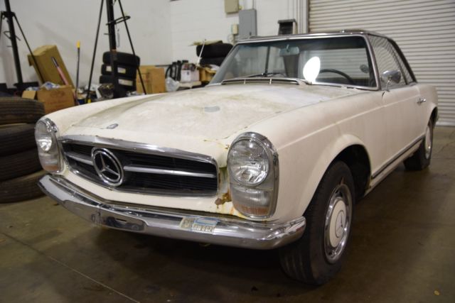 1965 mercedes benz 230sl numbers matching original books euro model automatic