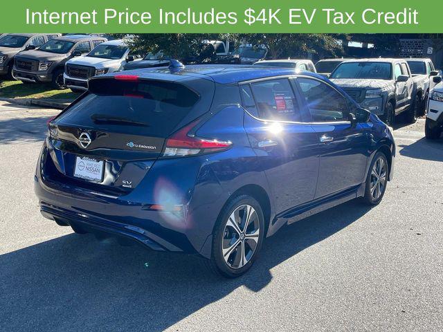 2022 nissan leaf sv plus 62 kwh
