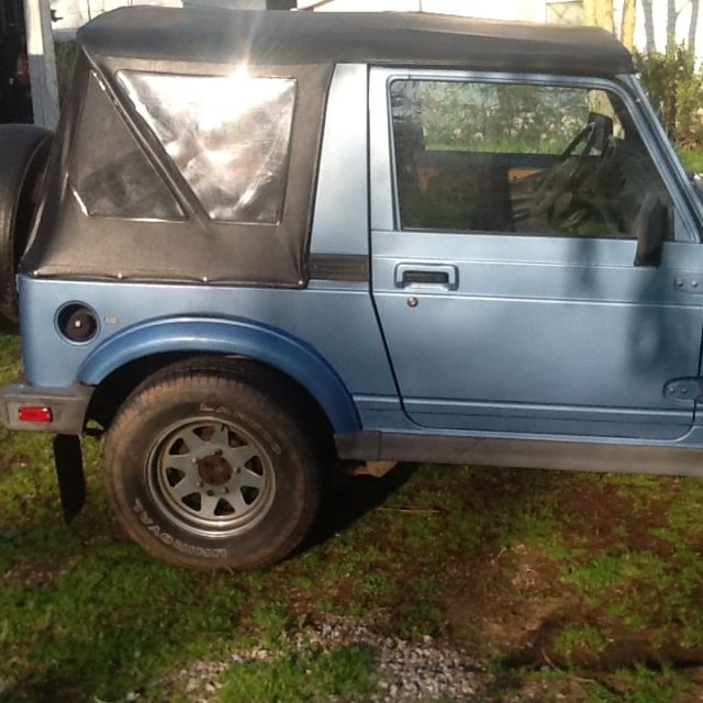 1987 suzuki samurai ja 2 door 4 passenger 4 wd sport utility