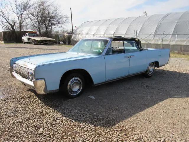 1964 lincoln continental convertible project