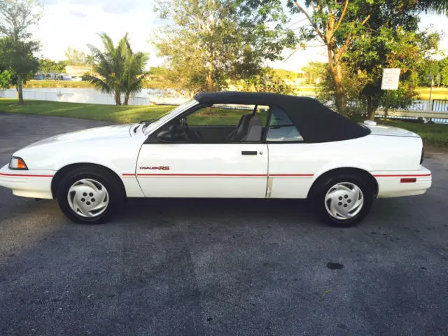 amazing 1992 chevrolet cavalier rs convertible, 50k orig mi, all orig paint,mint