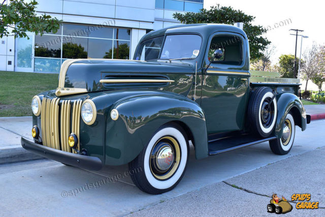1945 ford pick-up "dearborn & aaca award winner" h&h scot blown columbia 2-speed