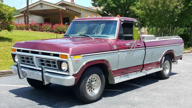 1977 f250 ford ranger xlt camper special 460 v8 auto factory air