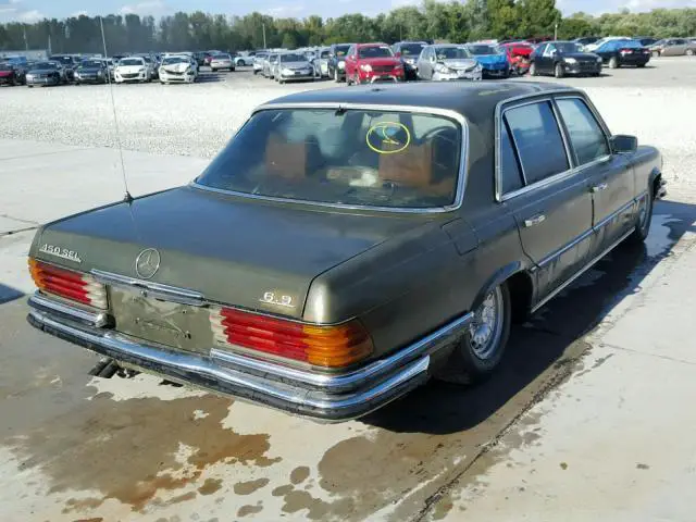 1979 mercedes-benz 450 sel 6.9 euro version 101225 miles green sedan v8 6.9 auto