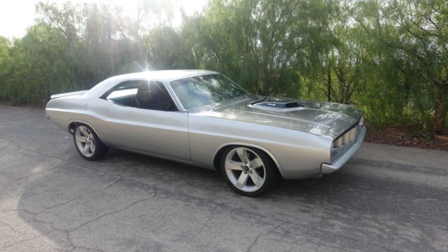 resto-mod 71 cuda look,efi hemi,auto. shaved,ps,pb, a+ paint