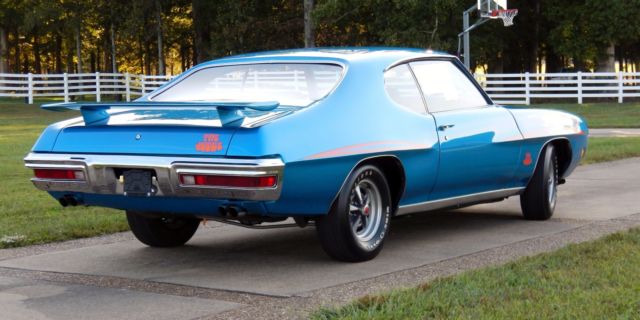 1970 pontiac gto judge ram-air 4-speed real deal hot rod
