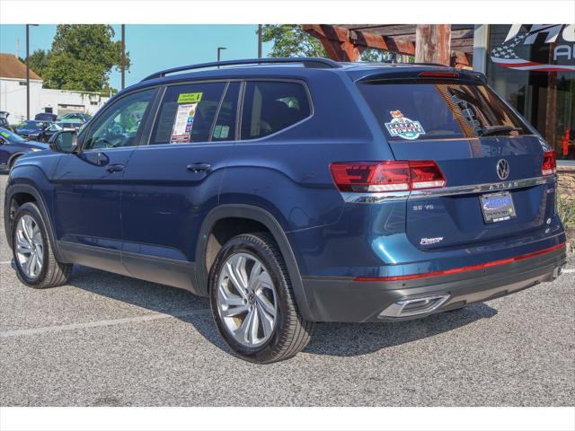 2021 volkswagen atlas 3.6l se w/technology