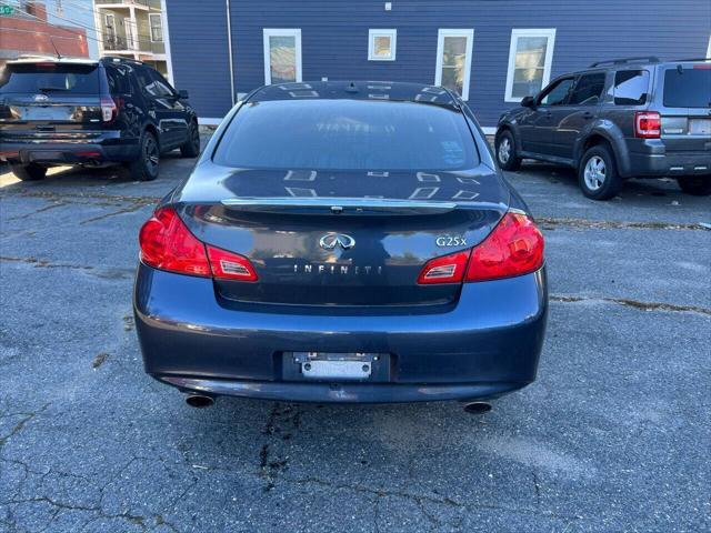 2011 infiniti g25x base