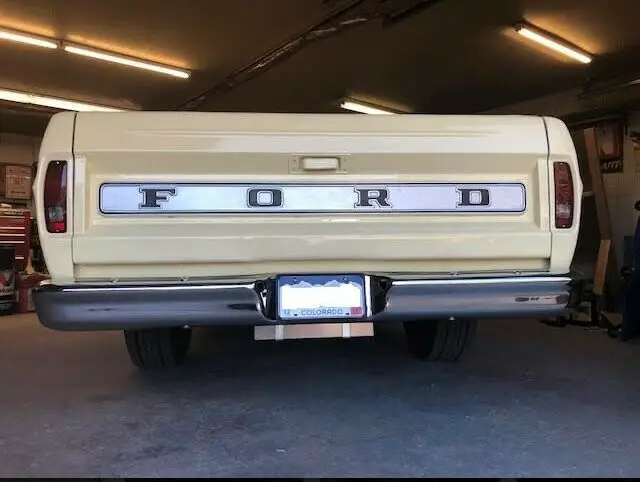 1968 ford f100 gasoline automatic 2wd colorado c891585